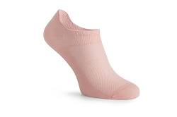 Sneaker Socken Damen - Zungenförmiger Bund gegen Verrutschen und Scheuerstellen bei Freizeit und Aktivität Rosa, Größe 38-40, einzeln verkauft. von STEVEN