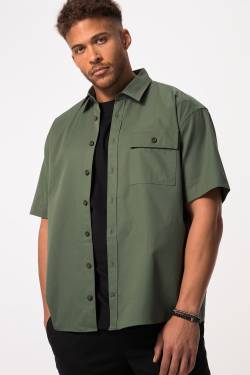Große Größen STHUGE Hemd, Herren, grün, Größe: XL, Baumwolle, STHUGE von STHUGE