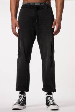 Große Größen STHUGE Jeans FLEXLASTIC®, Herren, schwarz, Größe: XL, Baumwolle, STHUGE von STHUGE