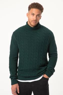 Große Größen STHUGE Pullover, Herren, türkis, Größe: 3XL, Synthetische Fasern/Wolle, STHUGE von STHUGE