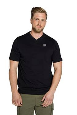 STHUGE Große Größen Herren T Shirt, Black Beauty, XL von STHUGE