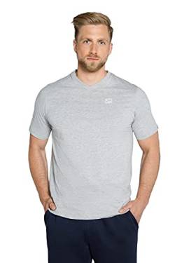 STHUGE Große Größen Herren T Shirt, Grey Melange, XL von STHUGE