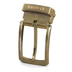 STILORD Gürtelschnalle Dornschließe für Gürtel 35 mm Breite Vintage Belt Buckle Antik Gürtelschließe Ersatz Schnalle für Wechselgürtel von STILORD