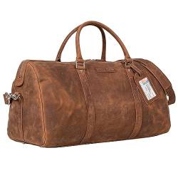 STILORD 'Herkules' Premium Reisetasche für Herren und Damen aus echtem hochwertigem Leder - EIN echter Blickfang von STILORD