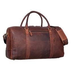 STILORD 'Iska' Vintage Reisetasche Groß aus echtem Leder - stilvoller Reisebegleiter! von STILORD