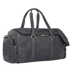 STILORD 'Myles' Vintage Reisetasche Herren Leder Weekender zum Umhängen Overnight Duffle Bag Großes Reisegepäck XL echtes Rindsleder von STILORD