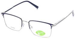 STING Herren VST428 Sonnenbrille, Shiny Palladium W/Blue Parts, 53 von STING