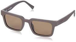 STING Unisex SST435 Sonnenbrille, Shiny Full Brown von STING