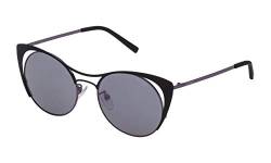 Sting Damen SST135518PPV Sonnenbrille, Shiny Full Violet with Coloured Part, 51/18/135 von STING