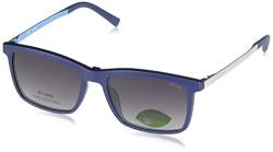 Sting Herren SST412 Sonnenbrille, Blue W/Azure Parts von STING