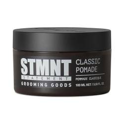 STMNT STATEMENT GROOMING GOODS Classic Pomade 100ml | Natürlicher Glanz | Starker Halt | Leicht auswaschbar von STMNT STATEMENT GROOMING GOODS