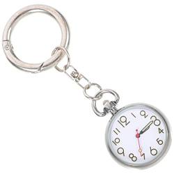 STOBOK Geschenke Für Jungen Schlüsselanhänger Uhr Schlüsselanhänger Für Frauen Hängende Clip-Uhr Taschenuhren Für Krankenschwestern Hängender Clip Mädchen Fräulein Junge Geschenk von STOBOK