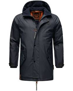 STONE HARBOUR Herbst Regen Jacke Mantel Windbreaker Outdoor Übergangsjacke RIHAA, Farbe:Navy, Größe:M 48 von STONE HARBOUR