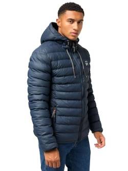 STONE HARBOUR Herren warme Winter Steppjacke Zaharoo Navy Gr. 3XL von STONE HARBOUR