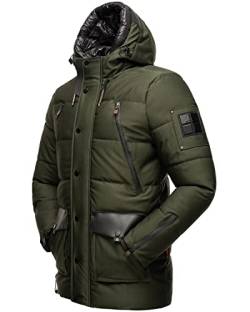 STONE HARBOUR Winterjacke Wintermantel Winterparka Parka Jacke Mantel warm gefüttert Mitjaa Olive Gr. XXL von STONE HARBOUR