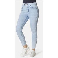 STOOKER WOMEN Skinny-fit-Jeans RIO STRETCH JEANS - FEXXI MOVE STRASS SKINNY FIT - Blue bleached von STOOKER WOMEN