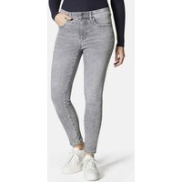 STOOKER WOMEN Skinny-fit-Jeans RIO STRETCH JEANS - FEXXI MOVE STRASS SKINNY FIT - Grey bleached von STOOKER WOMEN