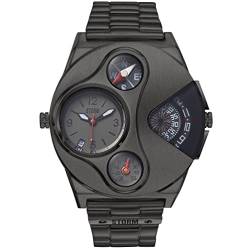 STORM Herrenarmbanduhr 47246/GY V2 Navigator Ip Matt Grey von STORM