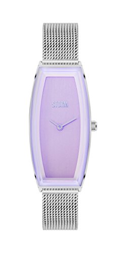 Storm Uhr Damenuhr Suzi Lazer Violett 47402/V mit Milanaiseband von STORM