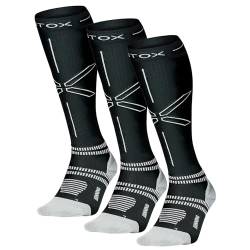 STOX Energy Socks | Laufsocken für Damen | Premium Kompressionssocken | Laufsocken | Feuchtigkeitsableitung | Verhindert Verletzungen & Muskelschmerzen von STOX Energy Socks