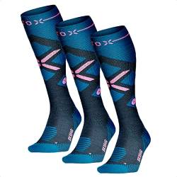 STOX Energy Socks | Skisocken für Damen | Premium Kompressionssocken | Skistrümpfe aus Merinowolle | Keine kalten Füße | Kein Krampf | Snowboard Socken von STOX Energy Socks