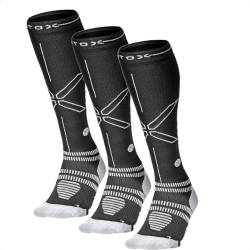 STOX Energy Socks | Sportsocken für Herren | Premium Kompressionssocken | Vermeide Verletzungen und Muskelbeschwerden | Schnellere Erholung | Weniger müde Beine | Extra Komfort | Gepolsterter Verse von STOX Energy Socks