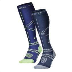 STOX Energy Socks | Sportsocken für Herren | Premium Kompressionssocken | Vermeide Verletzungen und Muskelbeschwerden | Schnellere Erholung | Weniger müde Beine | Extra Komfort | Gepolsterter Verse von STOX Energy Socks