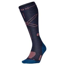 STOX Energy Socks | Wandersocken für Damen | Premium Kompressionsstrümpfe | Schnelle Erholung | Weniger müde Beine | Keine Blasen order Reibungen, Schutz vor Zeckenbiss | Merinowolle von STOX Energy Socks