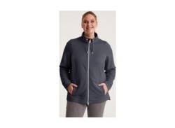 Strickjacke STOY "STS 13 WMN FLX JCKT" Gr. 44, blau (navy) Damen Strickjacken von STOY