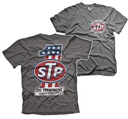 STP Offizielles Lizenzprodukt American No. 1 Herren T-Shirt (Dunkelgrau), Medium von STP