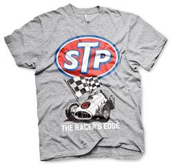 STP Offizielles Lizenzprodukt Retro Racer Herren T-Shirt (Heather Gray), X-Large von STP