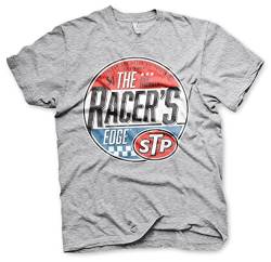 STP Offizielles Lizenzprodukt The Racer's Edge Herren T-Shirt (Heather Grau), X-Large von STP