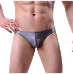 STPT Herren Slips G-String Spitze Transparent Sexy Low Rise Tanga Unterwäsche Weich und Atmubgsaktiven Unterhose Bikini Höschen Strings Männer Sportunterwäsche Slip Elastizität Thong Sport von STPT