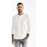 STREET ONE MEN Langarmshirt in Unifarbe von STREET ONE MEN