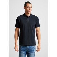 STREET ONE MEN Poloshirt in Unifarbe von STREET ONE MEN