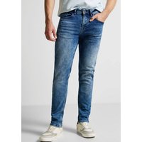 STREET ONE MEN Regular-fit-Jeans mit cooler Used-Optik von STREET ONE MEN