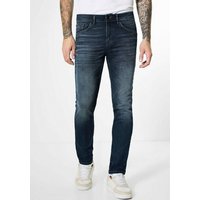 STREET ONE MEN Slim-fit-Jeans In dunkelblauer Waschung von STREET ONE MEN