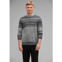 STREET ONE MEN Strickpullover Zweifarbiger Strickpullover Zweifarbig gestreift von STREET ONE MEN