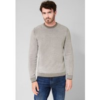 STREET ONE MEN Strickpullover mit Rundhalsausschnitt von STREET ONE MEN