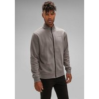 STREET ONE MEN Sweatjacke mit Logostickerei auf der Brust von STREET ONE MEN