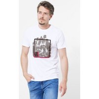 STREET ONE MEN T-Shirt mit Wordingprint von STREET ONE MEN