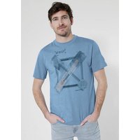 STREET ONE MEN T-Shirt mit coolen Frontprint von STREET ONE MEN