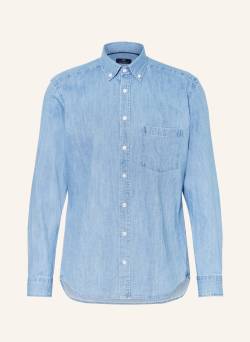 Strokesman's Jeanshemd Regular Fit blau von STROKESMAN'S