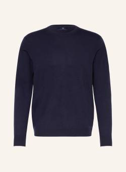 Strokesman's Pullover Aus Merinowolle blau von STROKESMAN'S