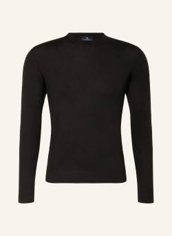 Strokesman's Pullover Aus Merinowolle schwarz von STROKESMAN'S