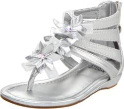 Stuart Weitzman Kinderschuhe Amore, Mädchen Sandalen, Silber (Silver), EU 28 (UK 8) (US 10) von STUART WEITZMAN