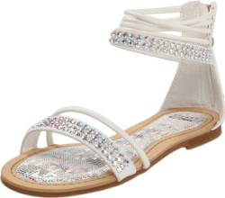 Stuart Weitzman Kinderschuhe Atlantis, Mädchen Sandalen, Weiss (White), EU 31 (US 13) von STUART WEITZMAN