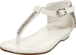 Stuart Weitzman Kinderschuhe Bravo, Mädchen Zehentrenner, Weiss (White), EU 28 (US 10) von STUART WEITZMAN