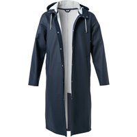 STUTTERHEIM Herren Regenmantel blau PVC unifarben von STUTTERHEIM