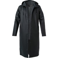 STUTTERHEIM Herren Regenmantel schwarz PVC unifarben von STUTTERHEIM